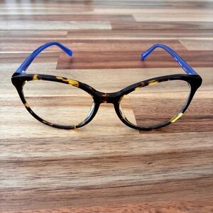 Archer & Avery AA W1016 Eyeglasses Glasses Frames Tortoise Blue 54-16-140 EUC